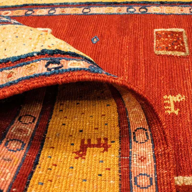 Dywan Kelim - Orientalny - 144 x 100 cm - ciemna czerwień