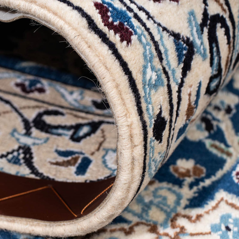 Dywan perski - Nain - Królewski - 170 x 108 cm - niebieski