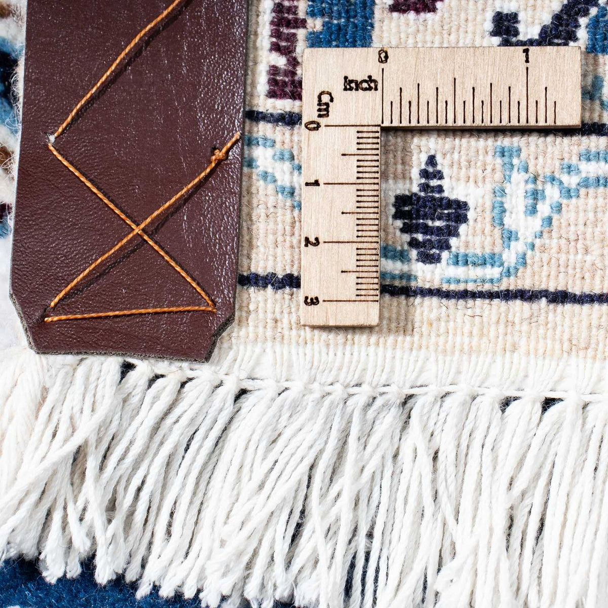 Dywan perski - Nain - Królewski - 170 x 108 cm - niebieski