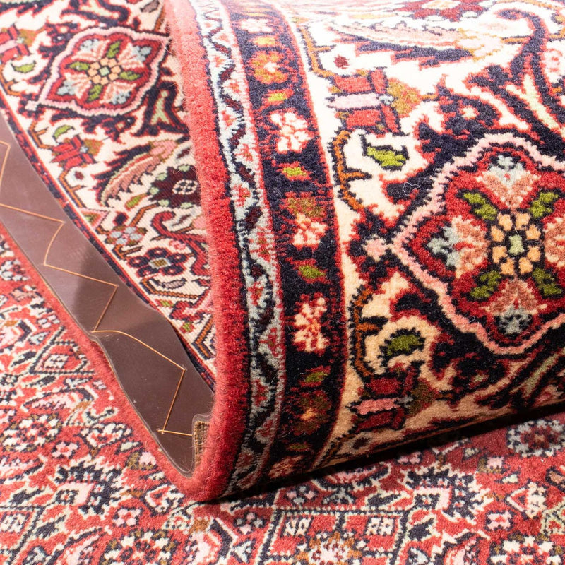 Dywan perski - Bijar - 298 x 200 cm - ciemna czerwień