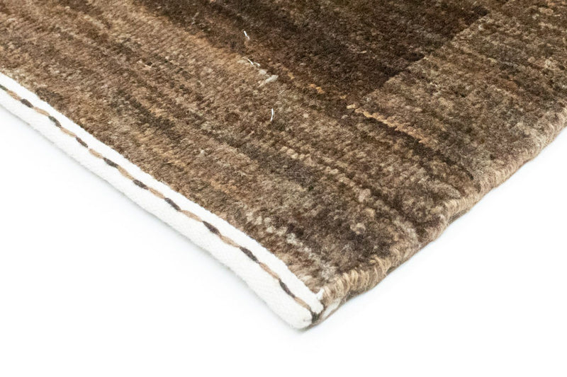 Dywan Gabbeh - Indus - 188 x 132 cm - ciemnobrązowy