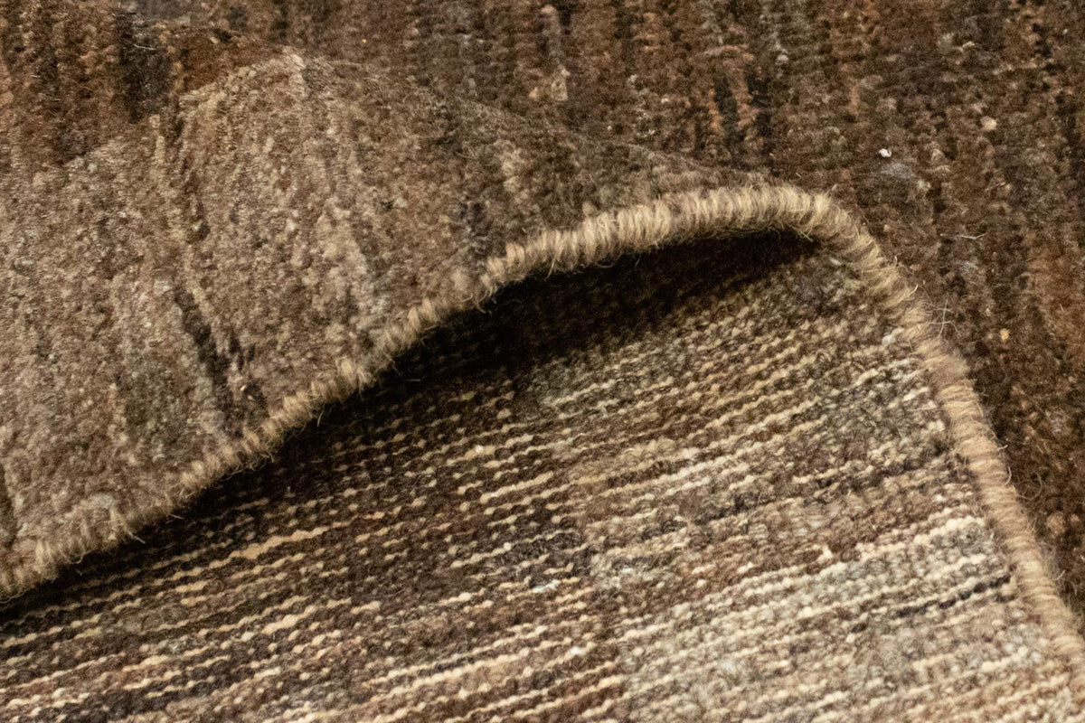 Dywan Gabbeh - Indus - 188 x 132 cm - ciemnobrązowy