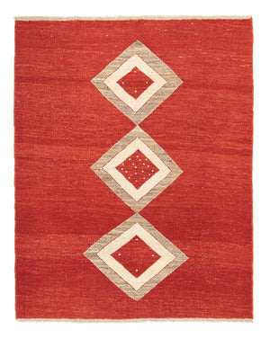 Dywan Gabbeh - perski - 190 x 150 cm - czerwony