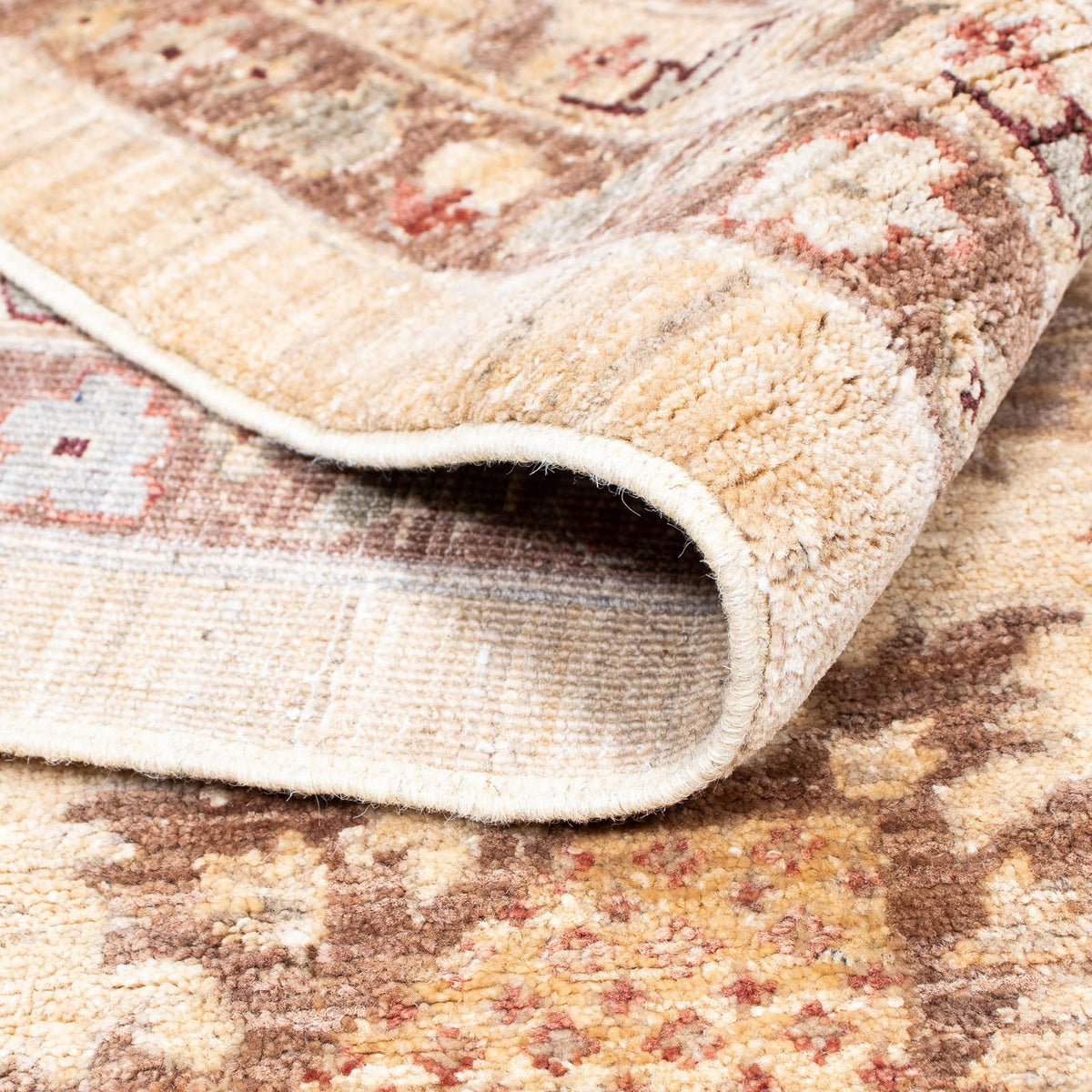 Dywan Zieglera - 281 x 240 cm - jasnobrązowy