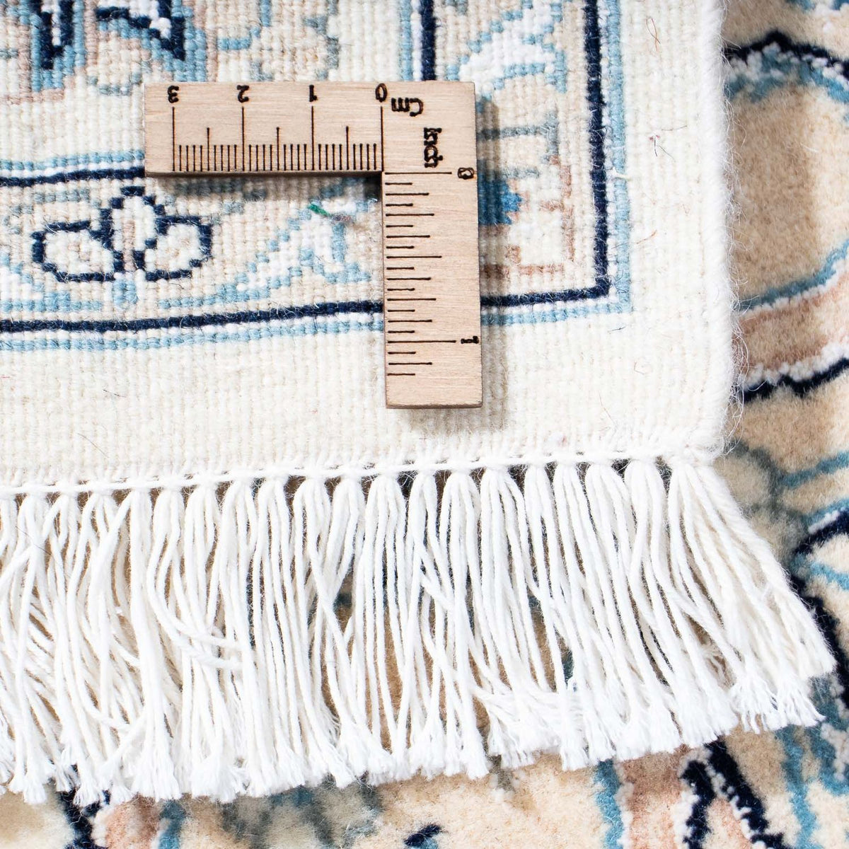 Dywan perski - Nain - Królewski - 155 x 103 cm - beżowy