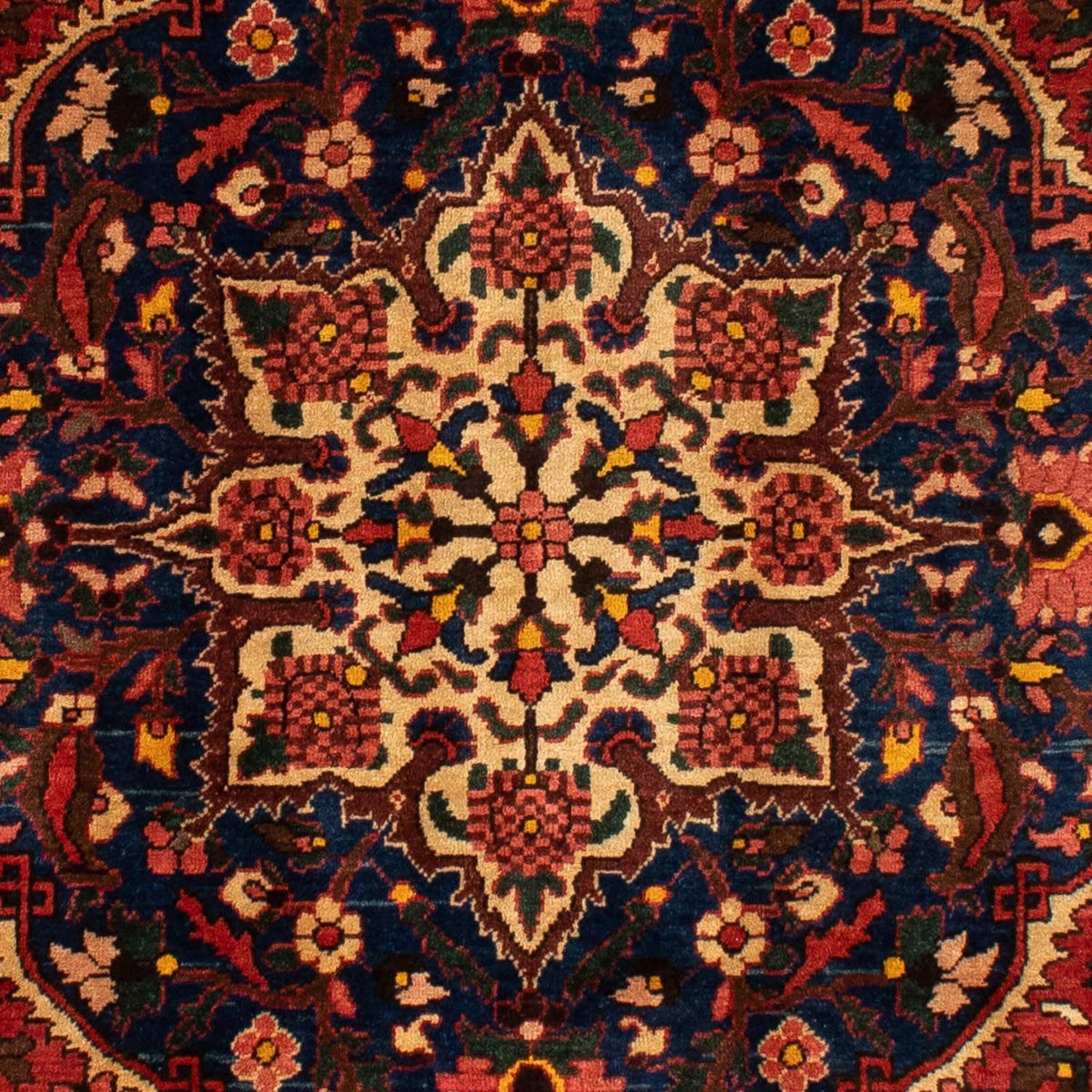 Perski dywan - Nomadyczny - 310 x 209 cm - ciemna czerwień