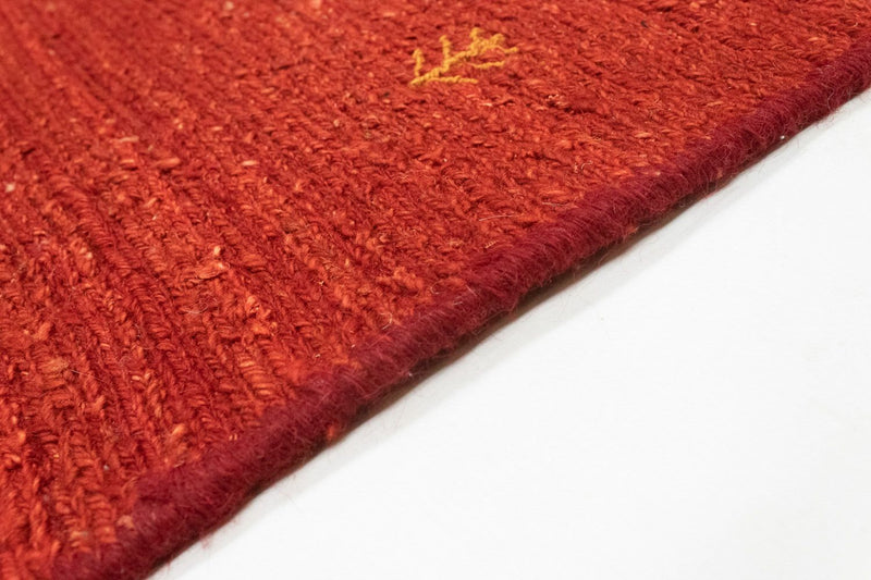 Dywan Gabbeh - perski - 174 x 117 cm - czerwony