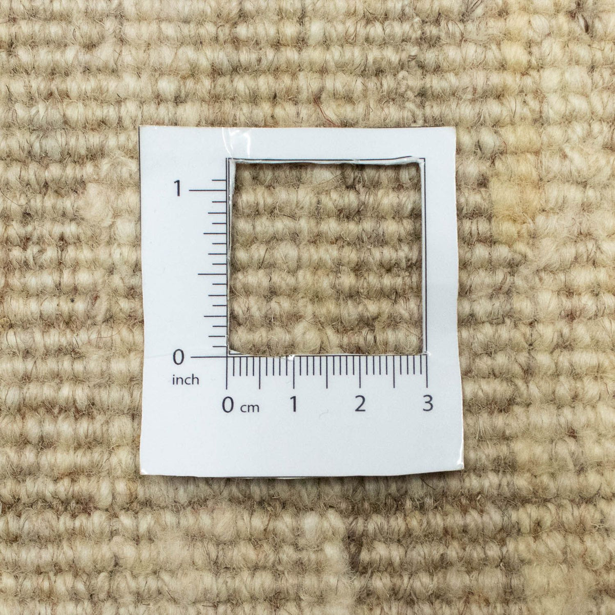 Dywan Gabbeh - perski - 183 x 113 cm - beżowy