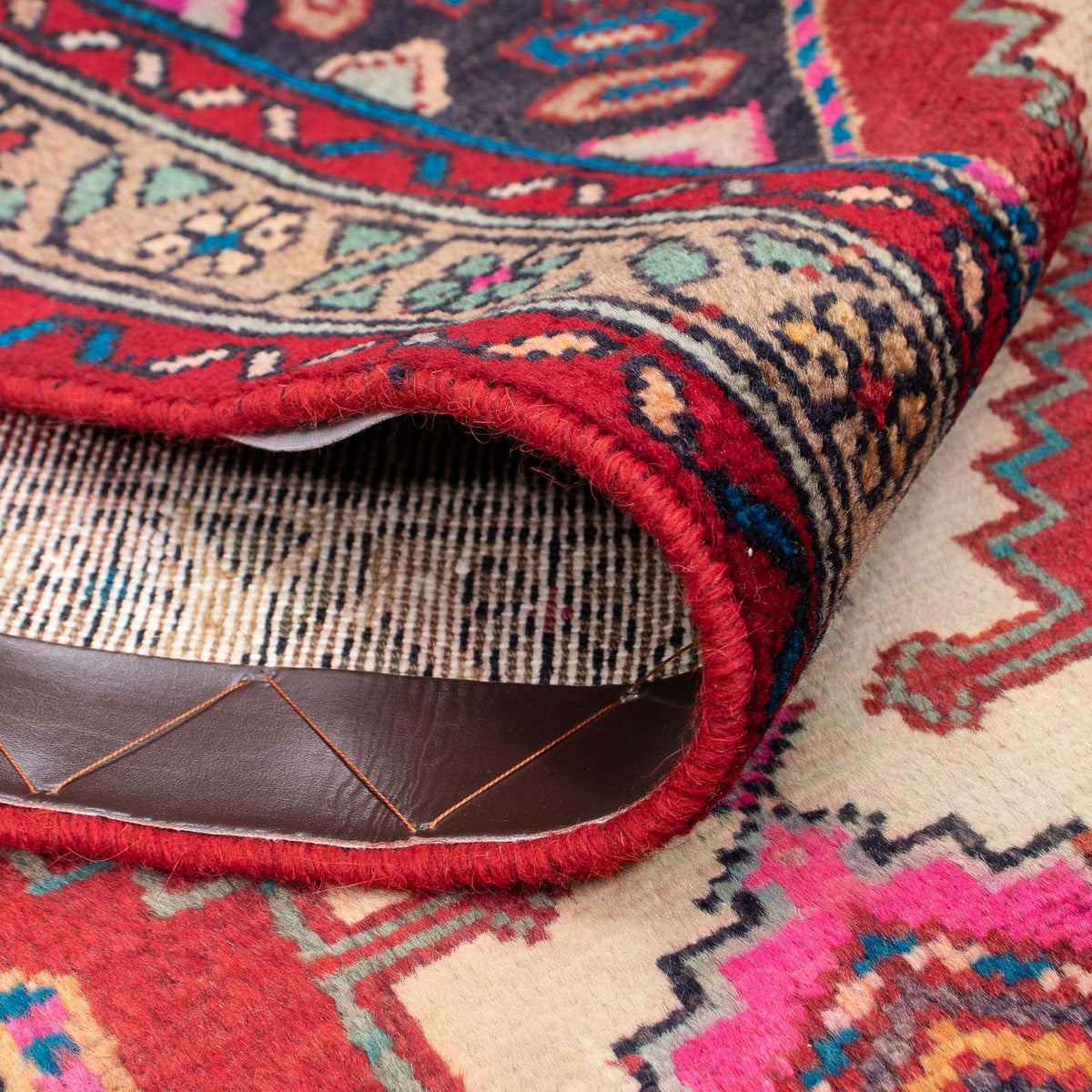 Biegacz Perski dywan - Nomadyczny - 310 x 82 cm - jasna czerwień