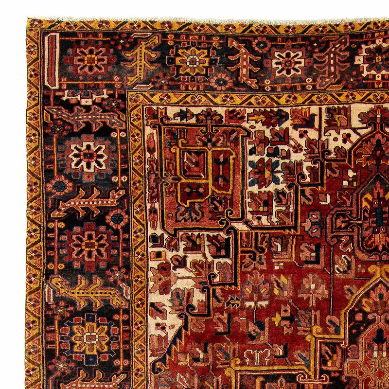 Perski dywan - Nomadyczny - 395 x 291 cm - ciemna czerwień