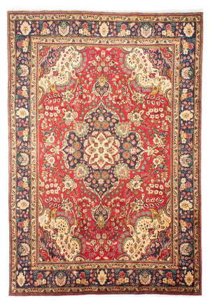 Dywan perski - Tabriz - 300 x 208 cm - czerwony