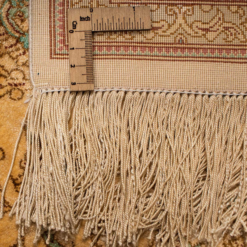 Dywan perski - Ghom - 198 x 134 cm - beżowy