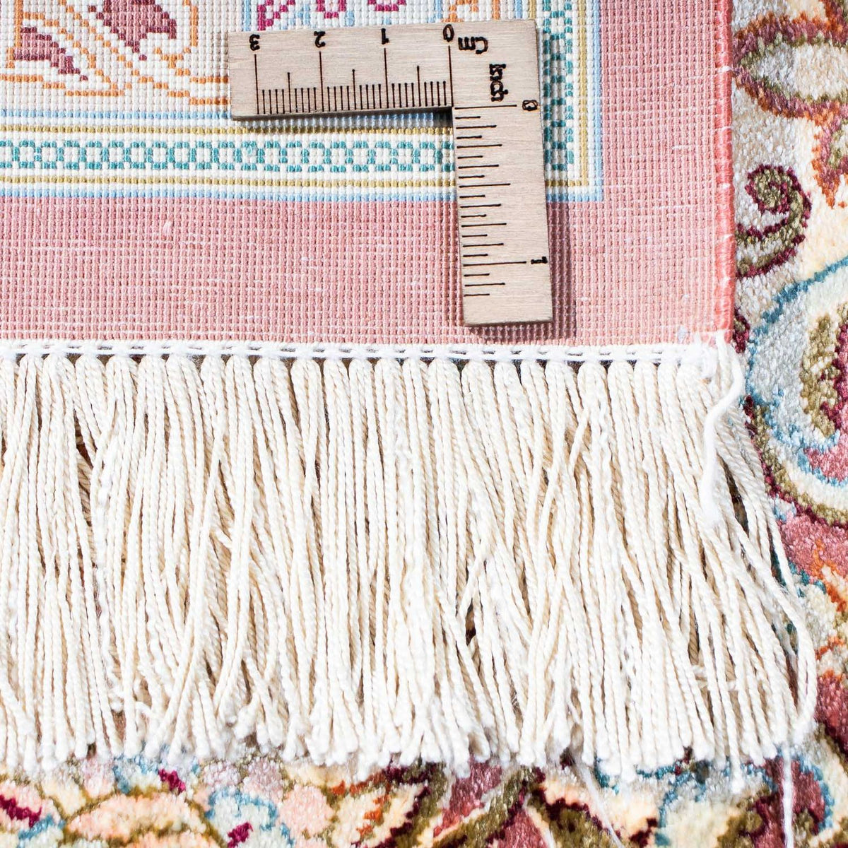 Dywan perski - Ghom - 238 x 159 cm - beżowy