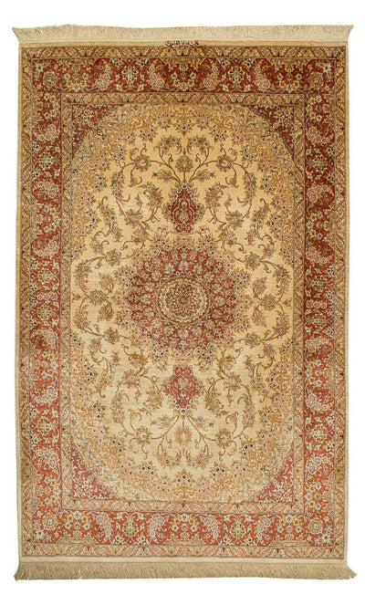 Qom jedwab Dywan 130x210cm - Dywan orientalny