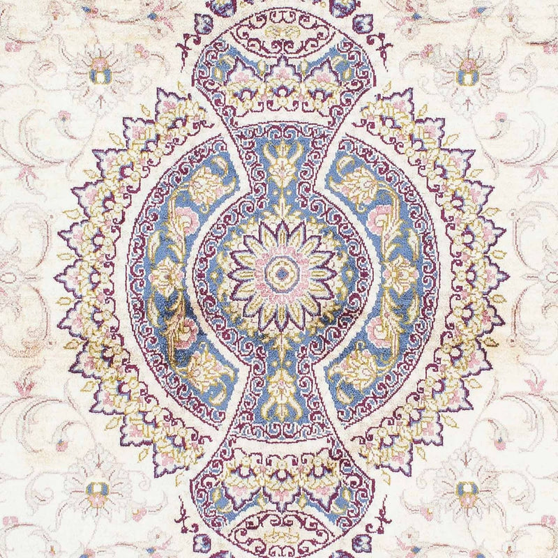 Dywan perski - Ghom - 143 x 100 cm - beżowy