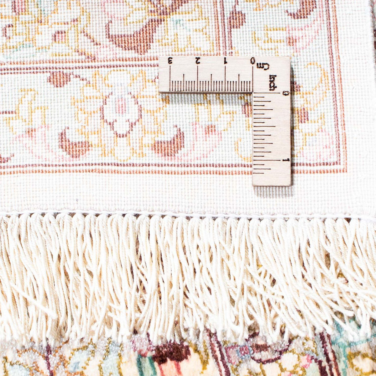 Dywan perski - Ghom - 147 x 98 cm - beżowy