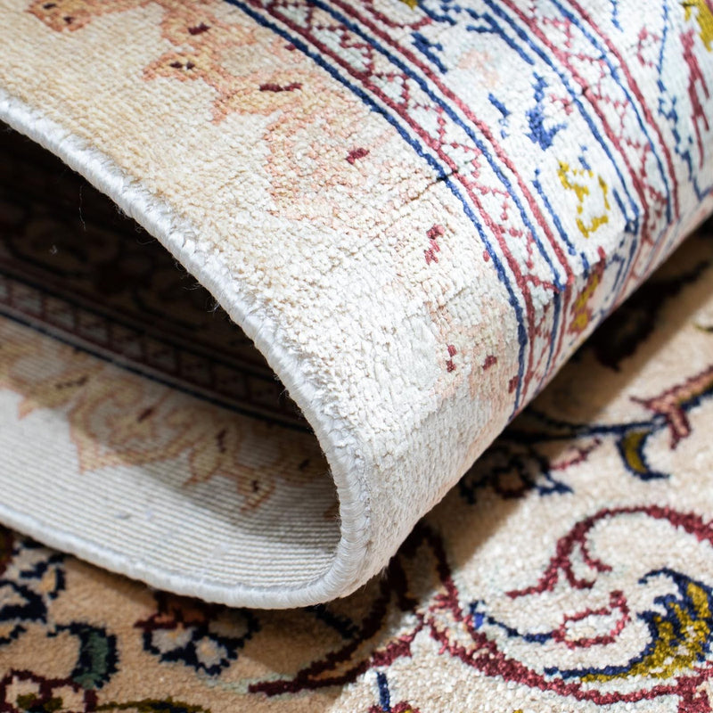 Dywan perski - Ghom - 147 x 97 cm - beżowy