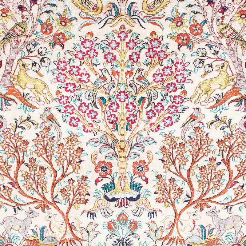 Dywan perski - Ghom - 148 x 100 cm - beżowy