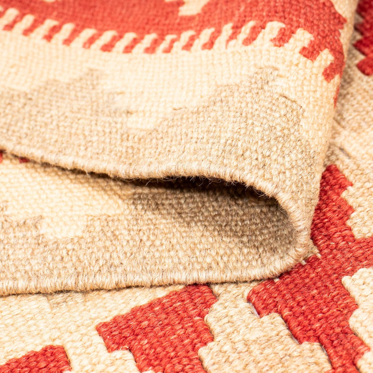 Dywan Kelim - Orientalny - 239 x 165 cm - beżowy