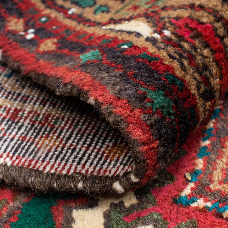 Perski dywan - Nomadyczny - 115 x 78 cm - czerwony