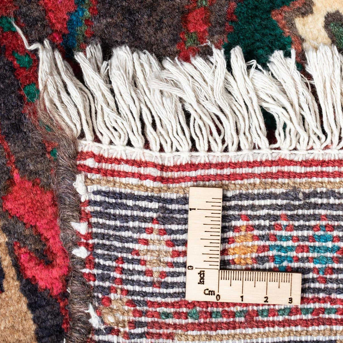 Perski dywan - Nomadyczny - 115 x 78 cm - czerwony