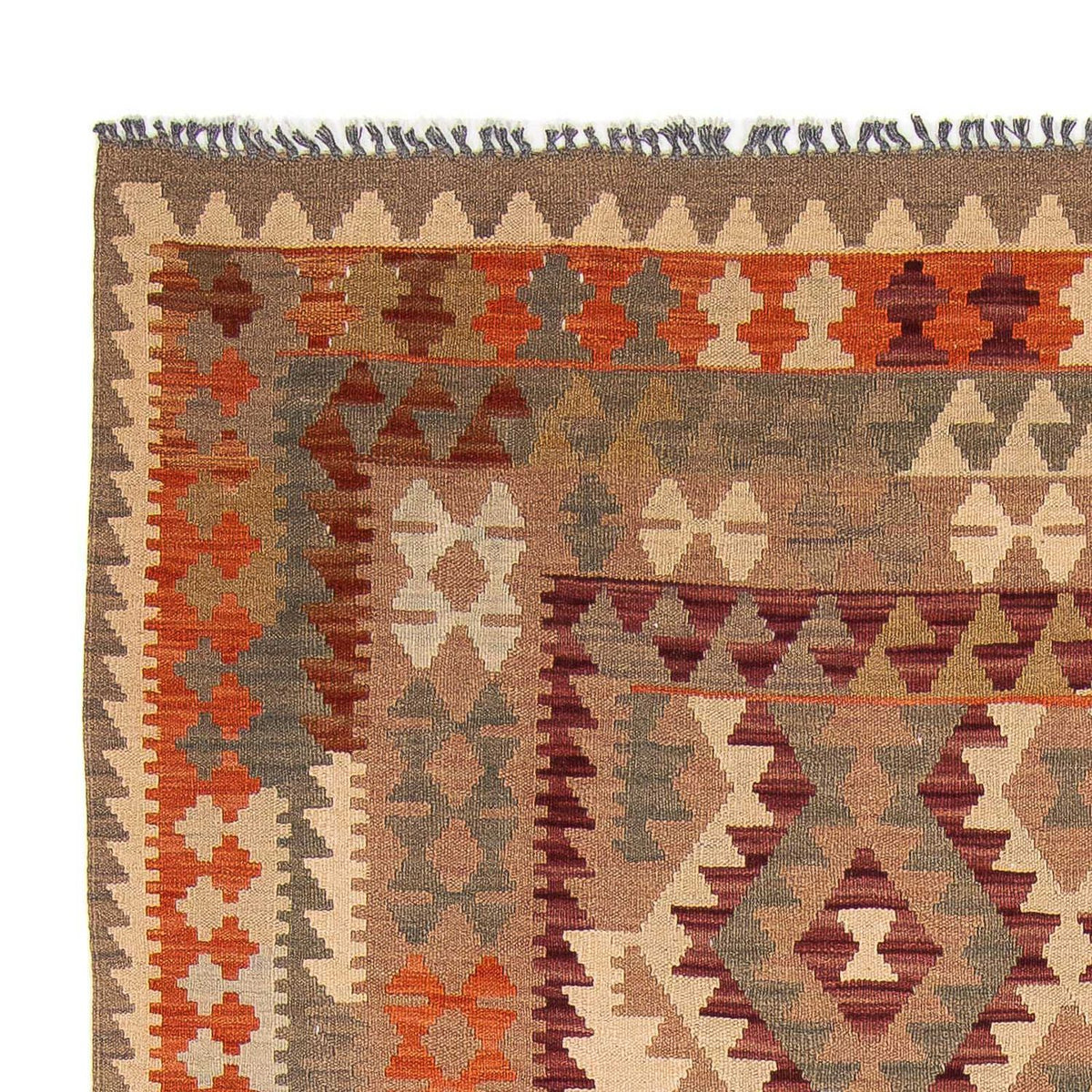 Dywan Kelim - Splash - 293 x 200 cm - wielokolorowy