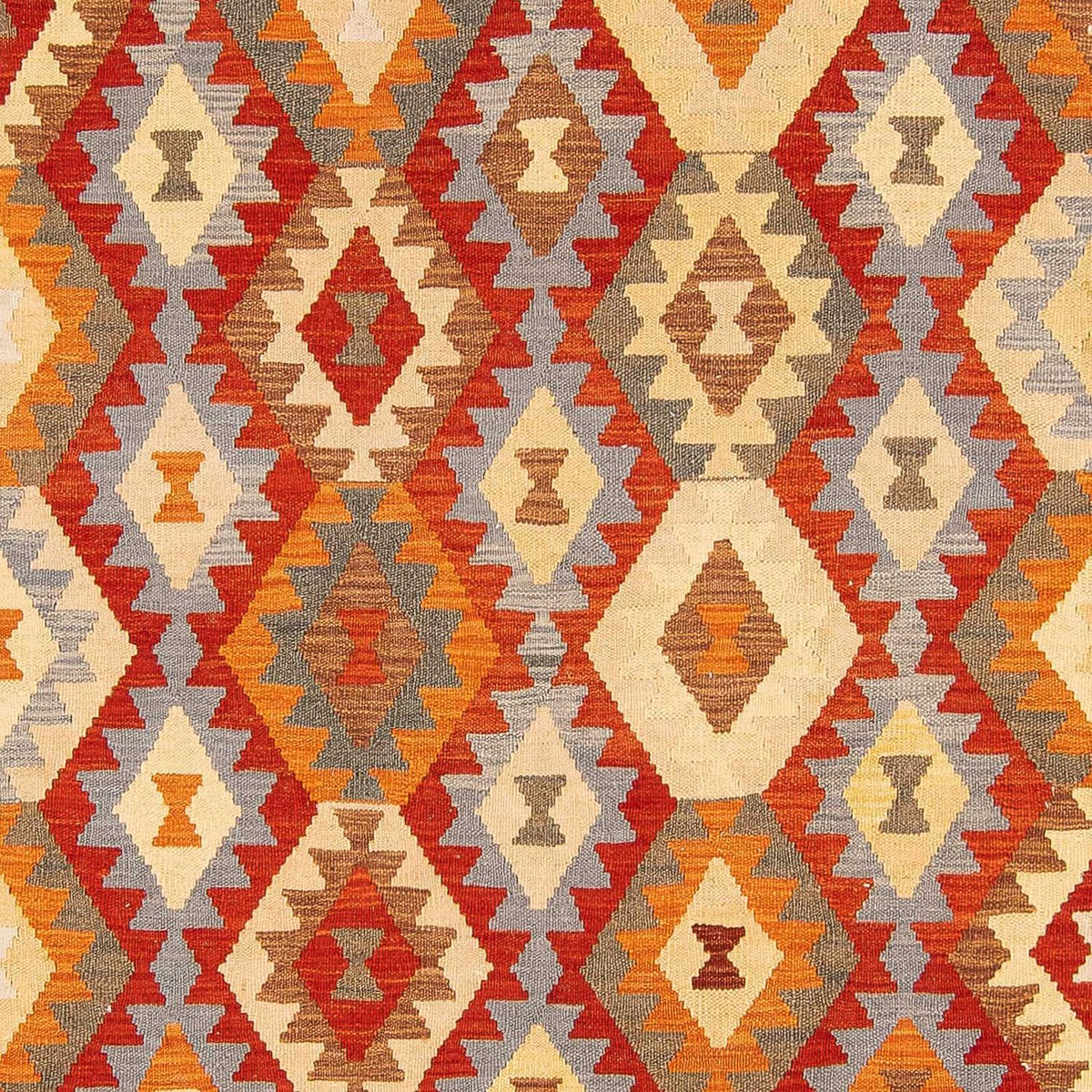 Dywan Kelim - Splash - 296 x 195 cm - wielokolorowy