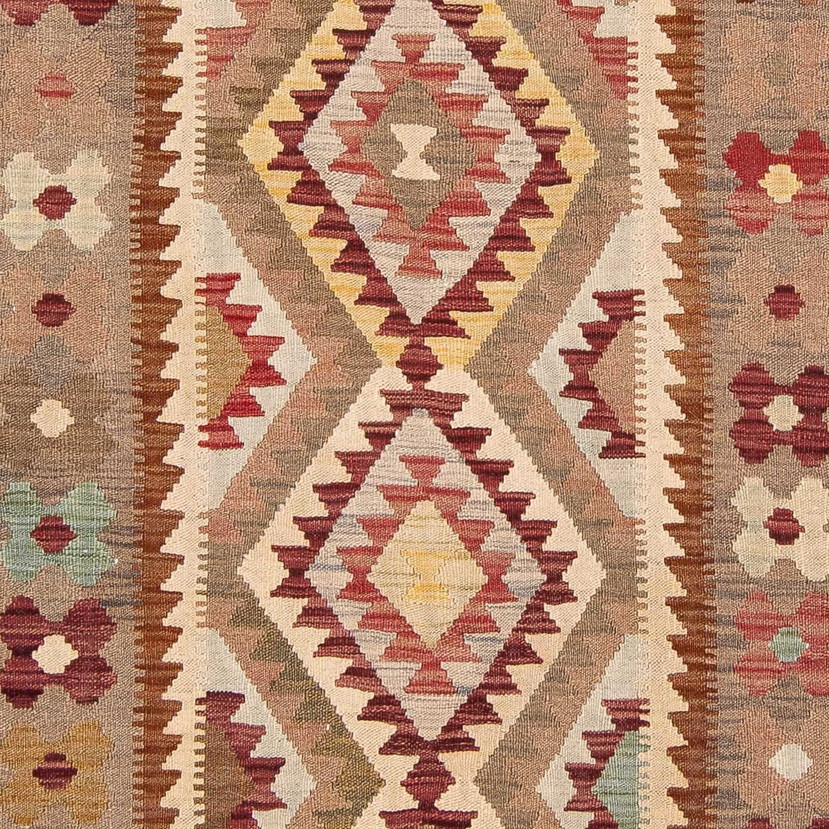 Dywan Kelim - Splash - 293 x 198 cm - wielokolorowy