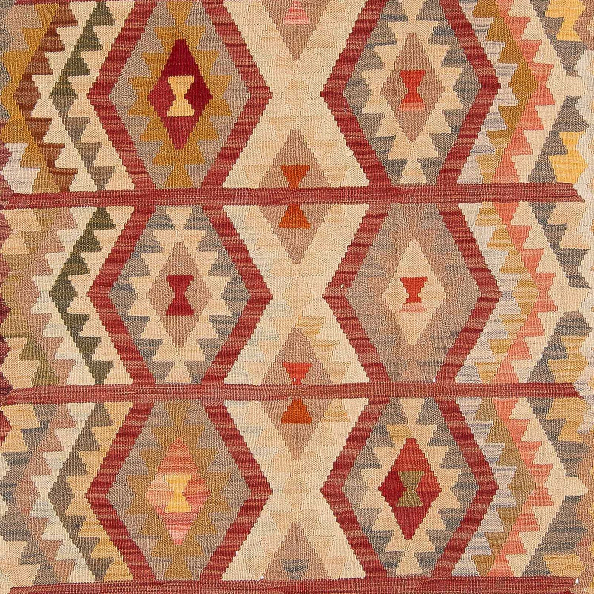 Dywan Kelim - Splash - 301 x 204 cm - beżowy