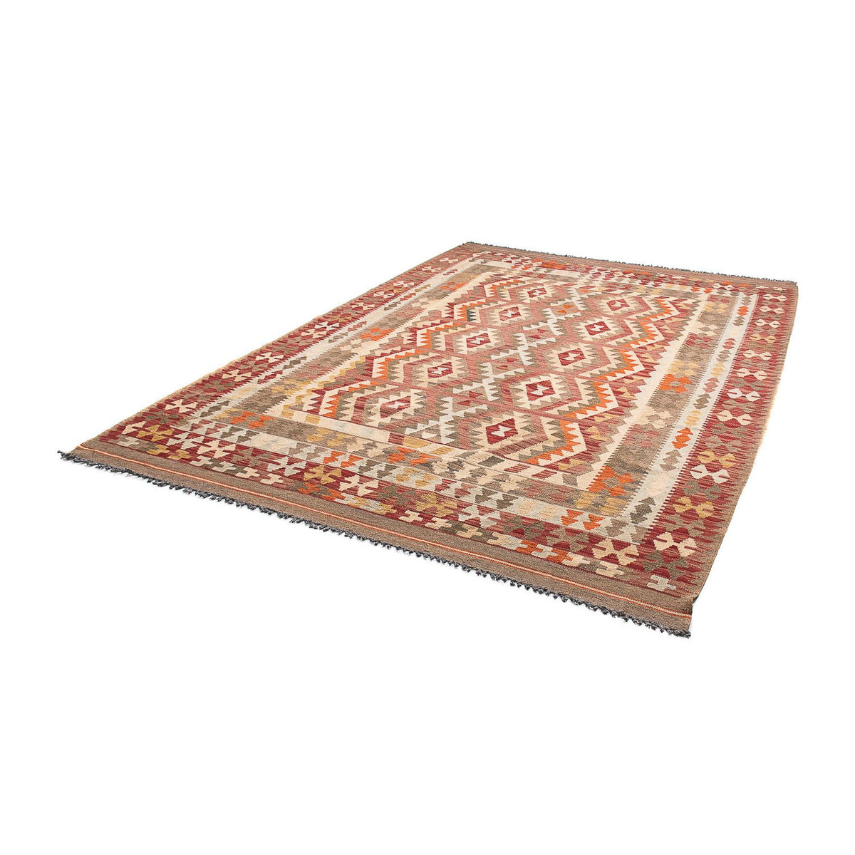 Dywan Kelim - Splash - 296 x 205 cm - wielokolorowy