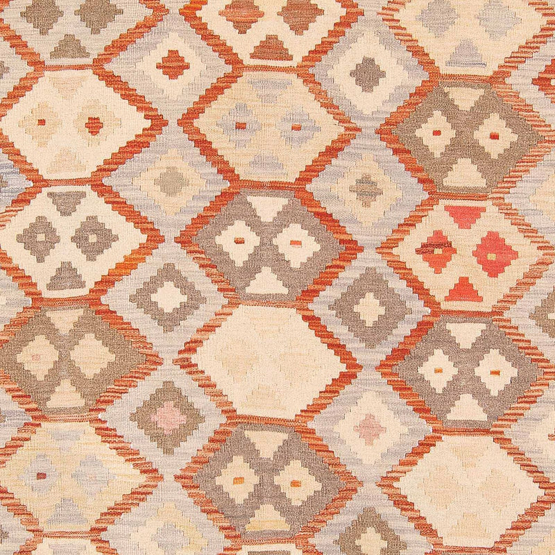 Dywan Kelim - Splash - 285 x 198 cm - beżowy