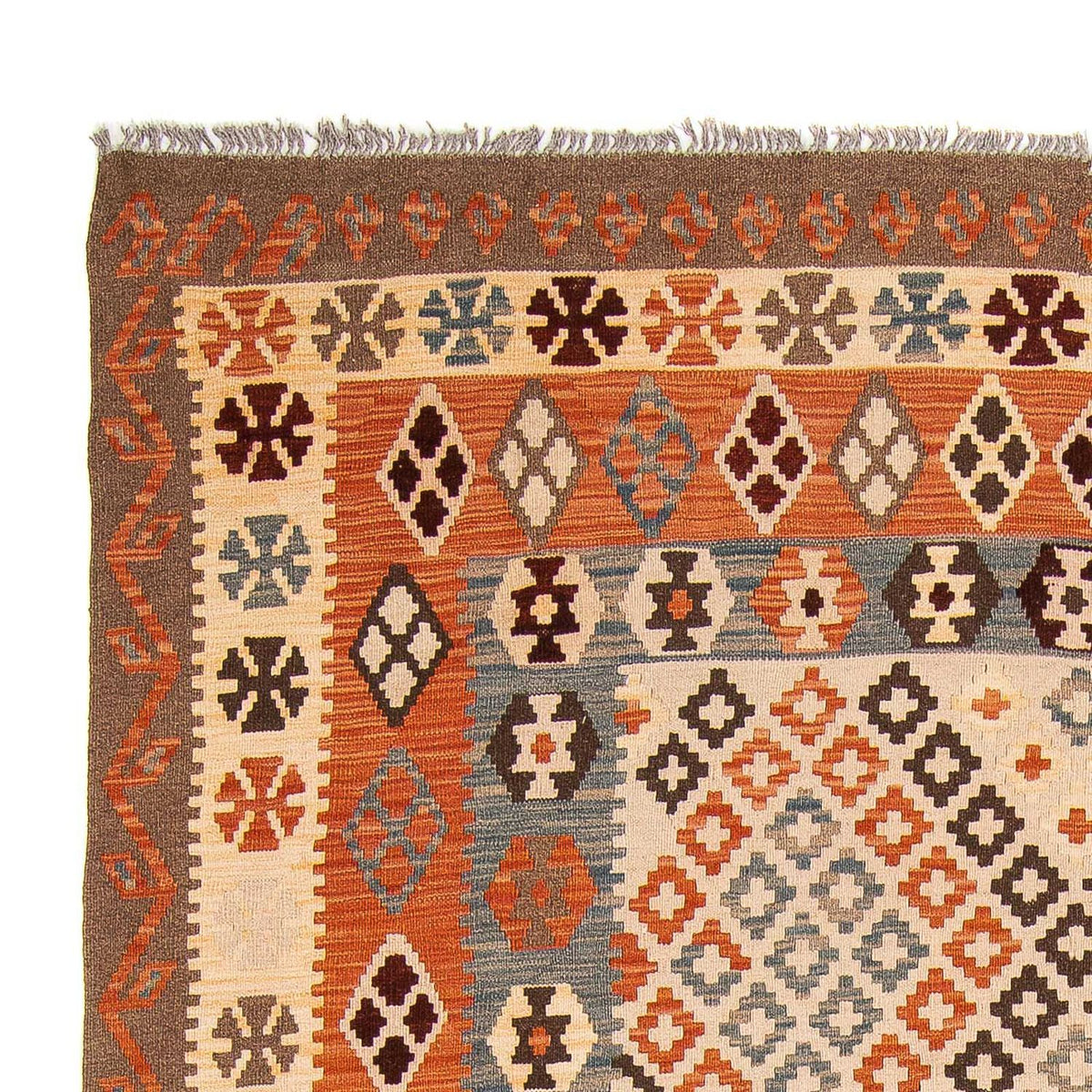 Dywan Kelim - Splash - 292 x 207 cm - wielokolorowy