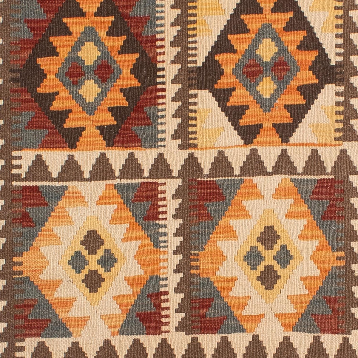 Dywan Kelim - Splash - 201 x 143 cm - wielokolorowy