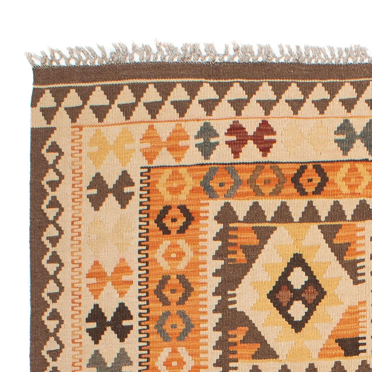 Dywan Kelim - Splash - 201 x 143 cm - wielokolorowy