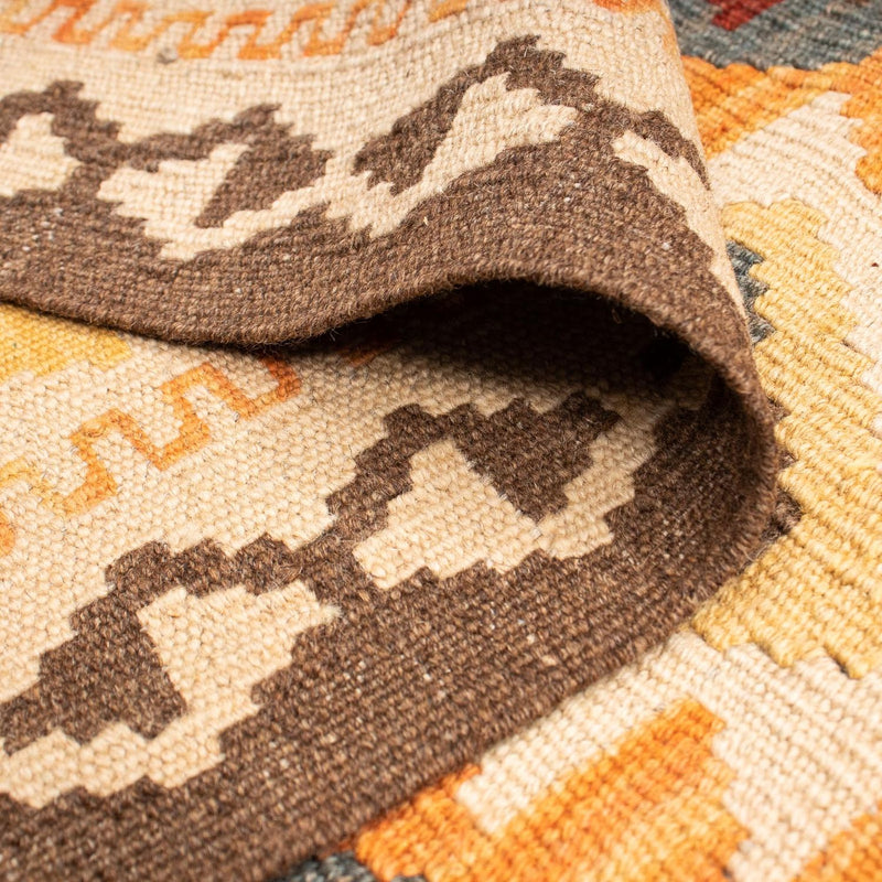 Dywan Kelim - Splash - 201 x 143 cm - wielokolorowy