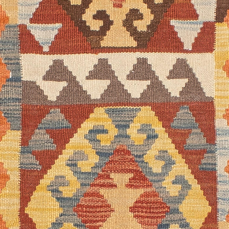 Biegacz Dywan Kelim - Splash - 298 x 78 cm - wielokolorowy