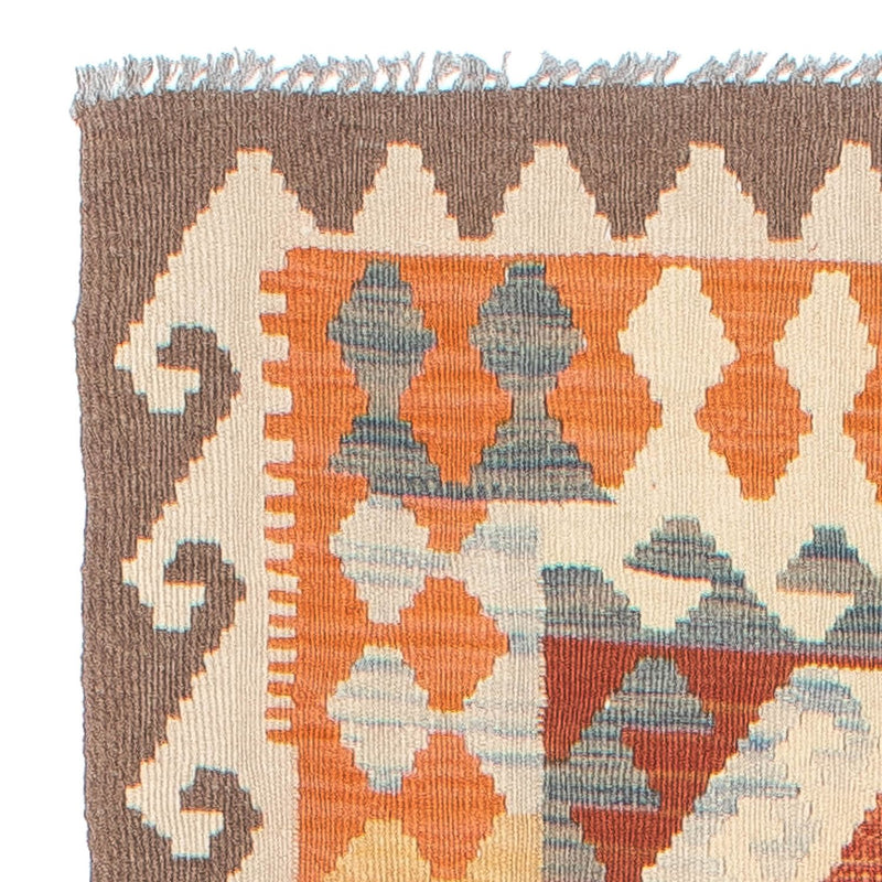 Biegacz Dywan Kelim - Splash - 298 x 78 cm - wielokolorowy