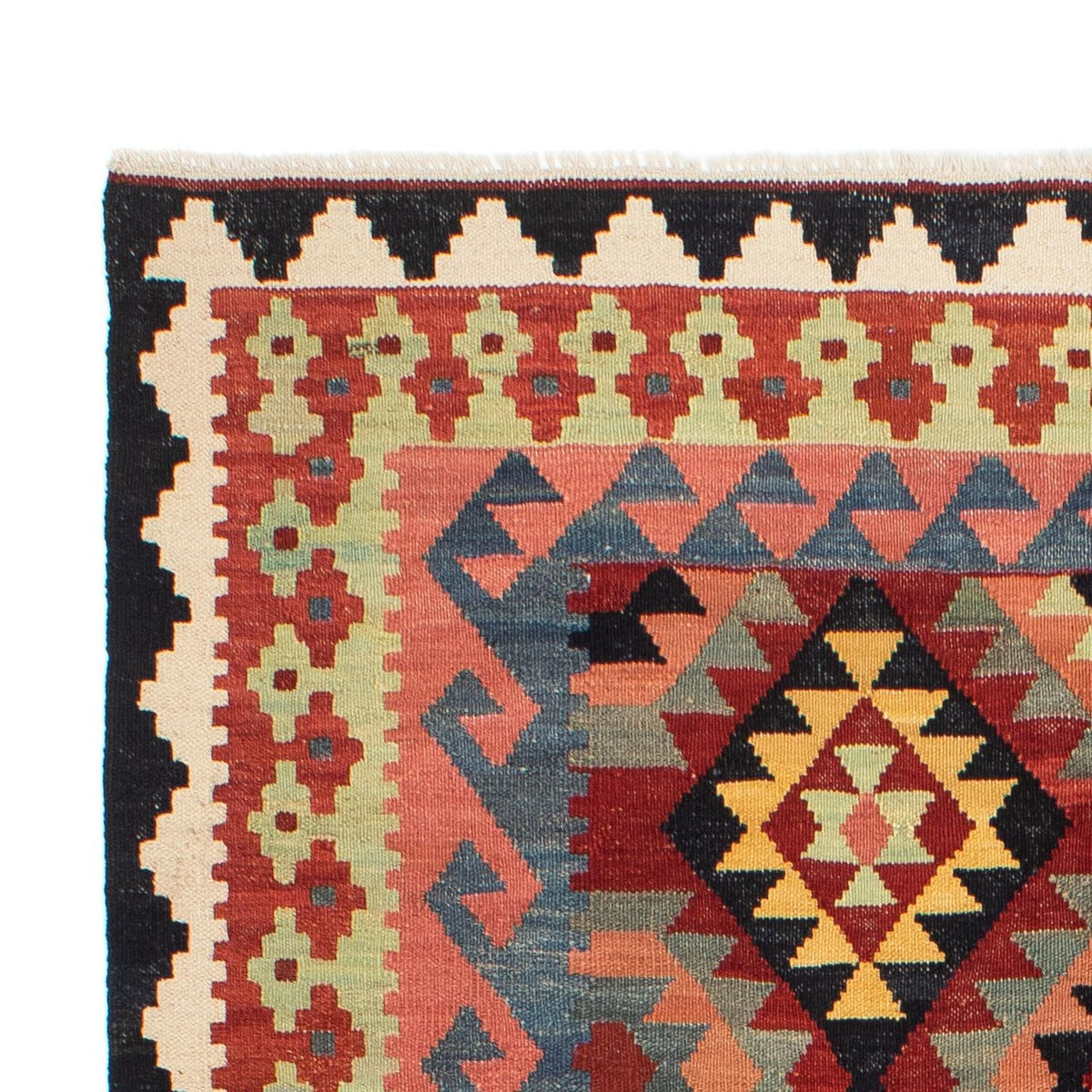 Dywan Kelim - Splash - 214 x 153 cm - wielokolorowy