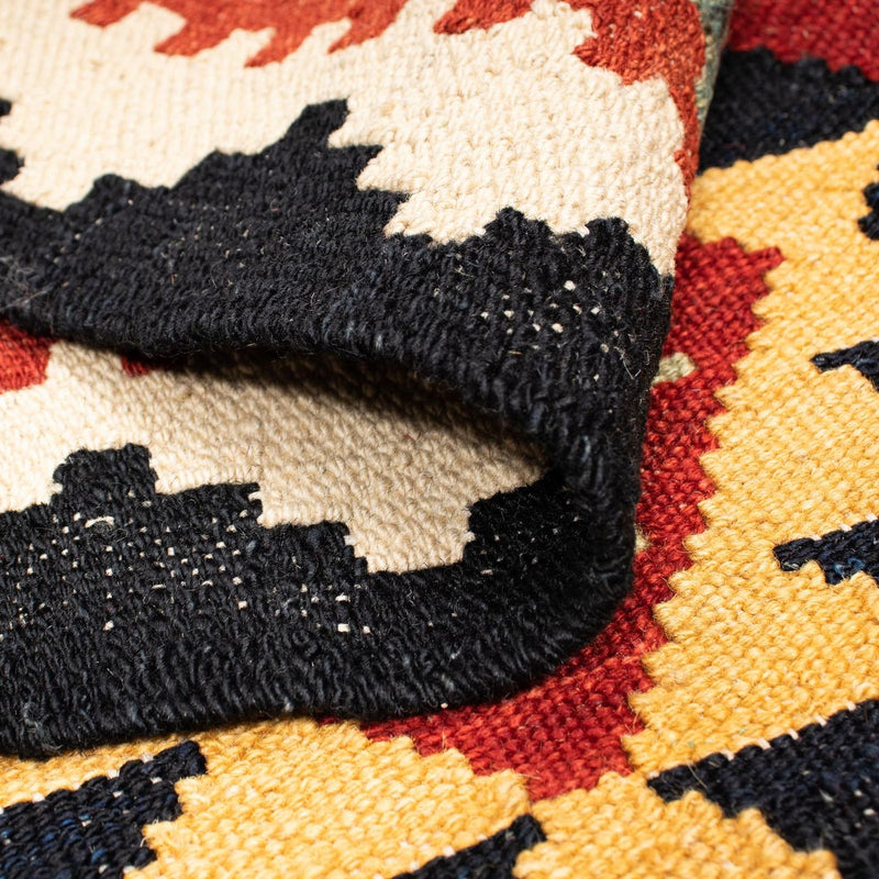 Dywan Kelim - Splash - 214 x 153 cm - wielokolorowy