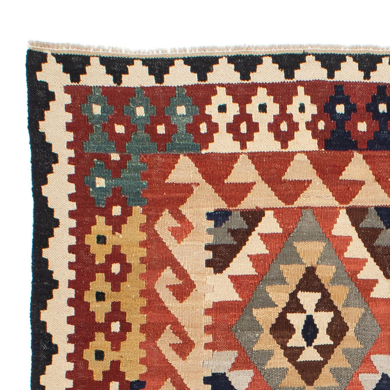 Dywan Kelim - Splash - 189 x 157 cm - wielokolorowy