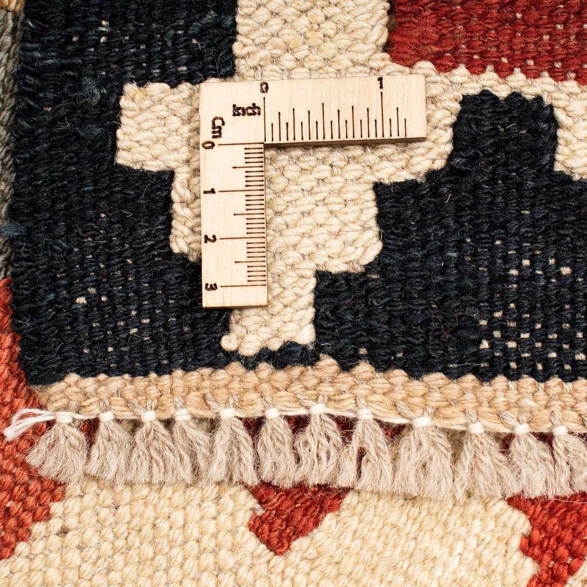 Dywan Kelim - Splash - 189 x 157 cm - wielokolorowy