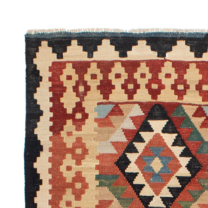 Dywan Kelim - Splash - 202 x 155 cm - wielokolorowy