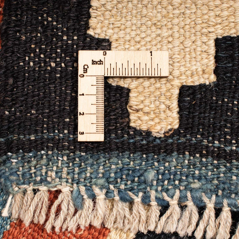 Dywan Kelim - Splash - 202 x 155 cm - wielokolorowy