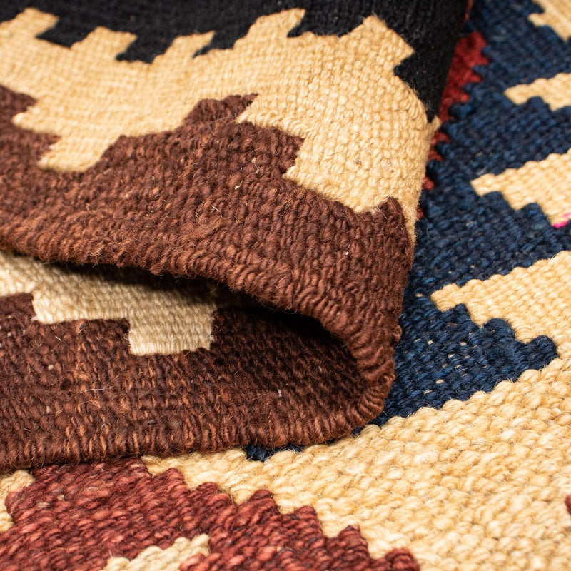 Dywan Kelim - Splash - 203 x 153 cm - wielokolorowy