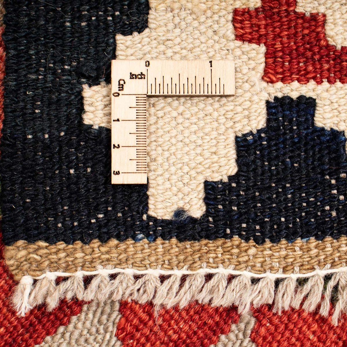 Dywan Kelim - Splash - 201 x 162 cm - wielokolorowy