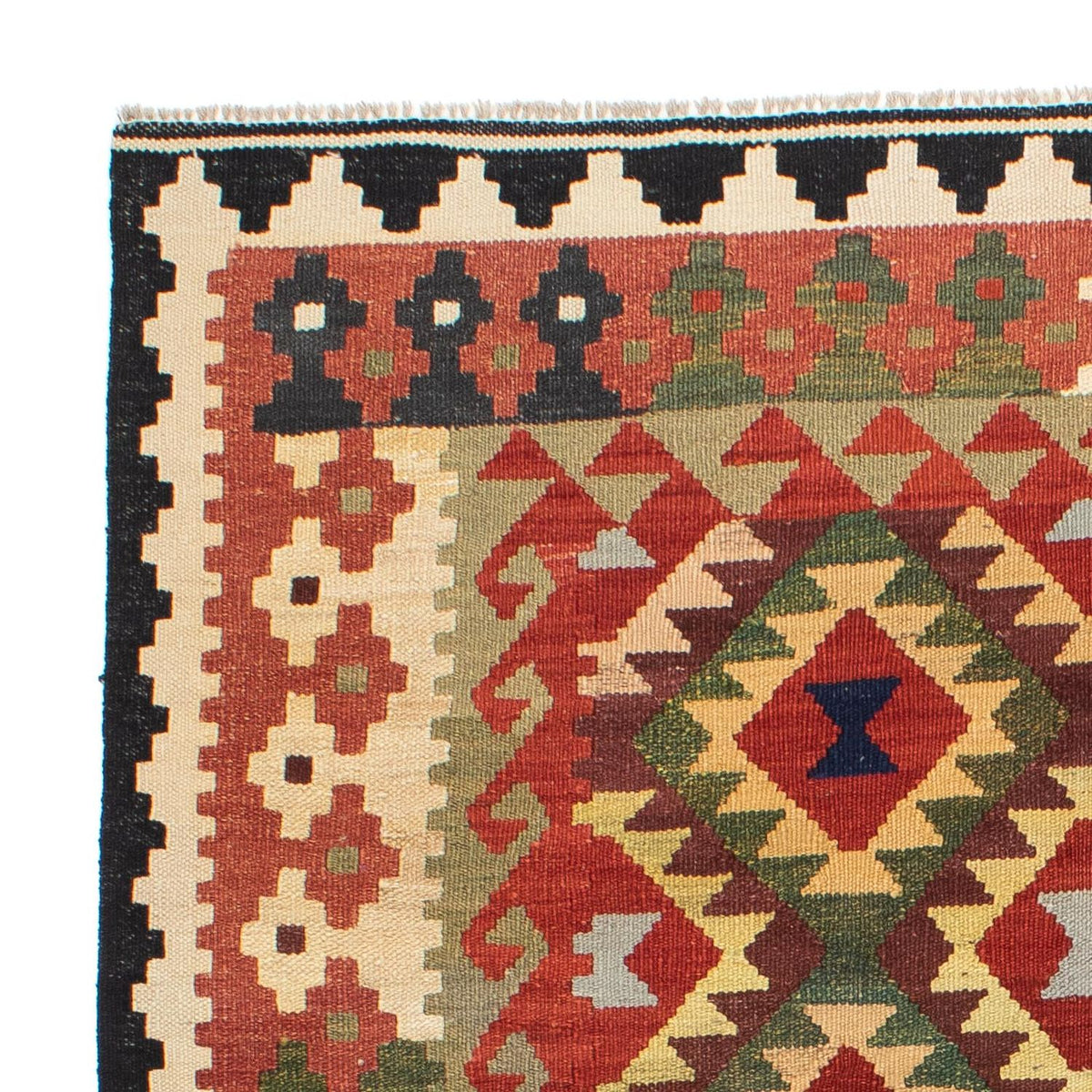 Dywan Kelim - Splash - 176 x 155 cm - wielokolorowy