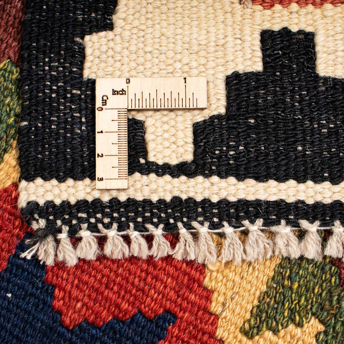 Dywan Kelim - Splash - 176 x 155 cm - wielokolorowy