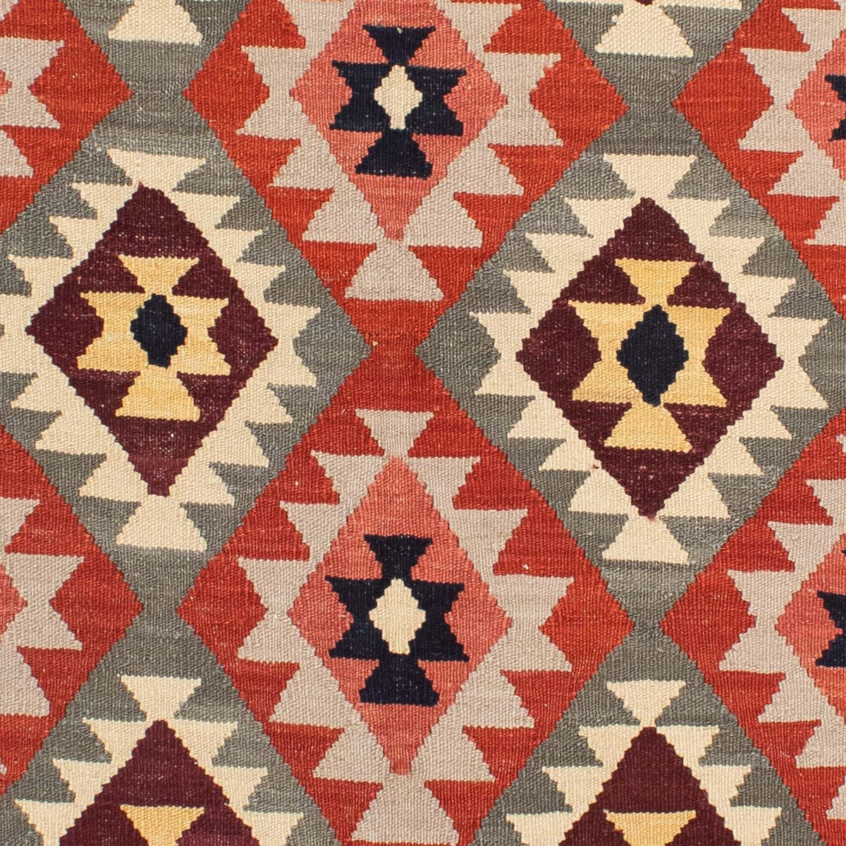 Dywan Kelim - Splash - 207 x 163 cm - wielokolorowy