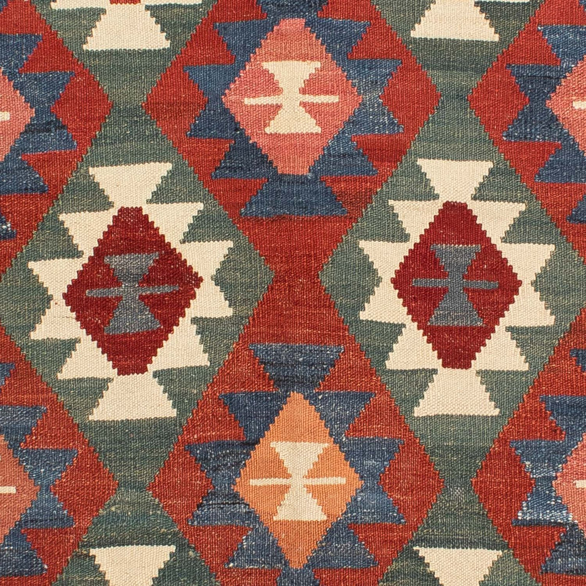 Dywan Kelim - Splash - 207 x 155 cm - wielokolorowy