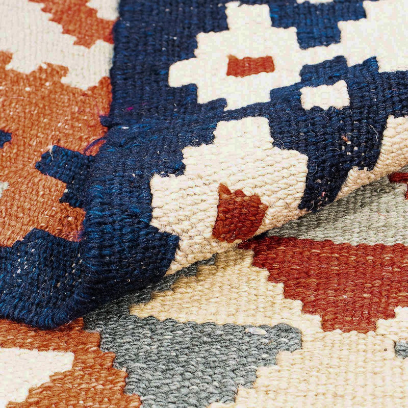 Dywan Kelim - Splash - 301 x 207 cm - wielokolorowy